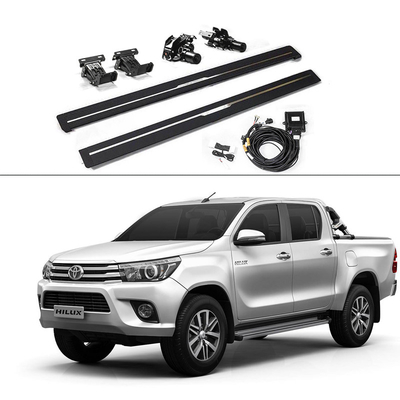 Hilux Vigo Bảng chạy có thể gập lại Hợp kim nhôm Hilux Bên bước chống thấm nước 100%