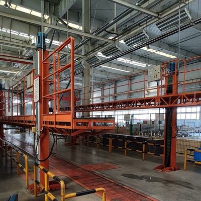 Dây chuyền lắp ráp xe buýt SKD CKD Tần số tùy chỉnh cho nhà máy sản xuất xe buýt