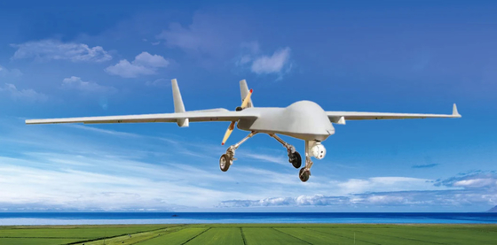 Trọng tải 30kg Phòng vệ Quân sự Gps Trực thăng 120km / H