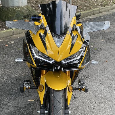 Xe mô tô đua đường trường có động cơ 400cc Xe đạp mô tô đĩa 80km / H