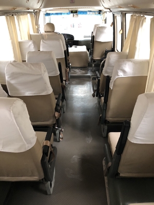 Động cơ 90kw 21 chỗ Xe buýt chở khách đã qua sử dụng Higer Coaster Toyota Coaster 2009 Hiệu suất tốt