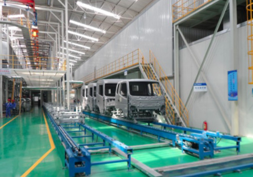 Dây chuyền sơn ô tô Iso Công nghệ bảo vệ môi trường hiện đại
