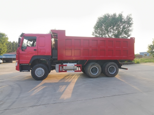 Đã được tân trang lại Xe tải tự đổ Sinotruk Howo 371 6x4 Euro 3 Mileage 65.000km