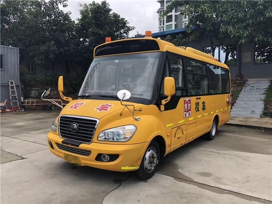 ZK6726DX3 Xe buýt chở khách đã qua sử dụng Xe buýt trường học Yutong 34 chỗ Euro 3