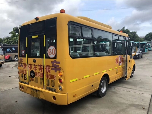 ZK6726DX3 Xe buýt chở khách đã qua sử dụng Xe buýt trường học Yutong 34 chỗ Euro 3