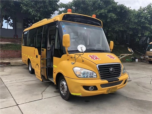 ZK6726DX3 Xe buýt chở khách đã qua sử dụng Xe buýt trường học Yutong 34 chỗ Euro 3