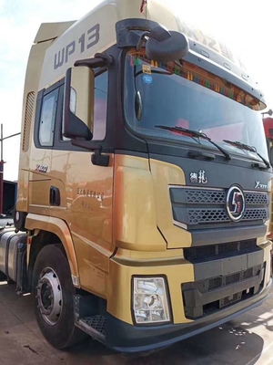 Weichai WP13.500E501 Máy kéo Shacman đã qua sử dụng Xe tải hạng nặng Lực kéo 40 tấn