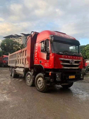 Hongyan Genlyon 8x4 Tipper Dump Truck Fast 12JSD220T Transmission