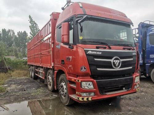 Xe tải kéo đầu kéo hộp chở hàng Cummins 350HP 2016 đã qua sử dụng 12 tốc độ