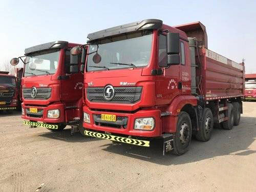 Xe tải tự đổ M3000 Shacman 400HP FAST 12 tốc độ đã qua sử dụng