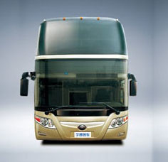 Yutong Coach 13,7m Luxury Coach Bus 375HP Tốc độ tối đa 125km / H